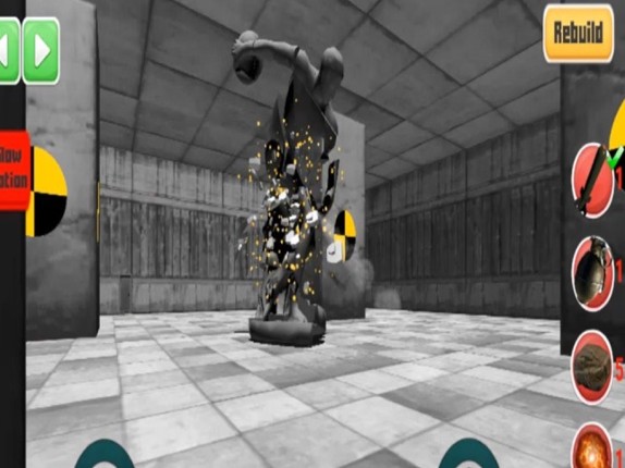 Destroy it all 3d physics game screenshot