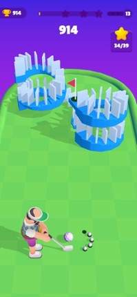 Domino Golf screenshot