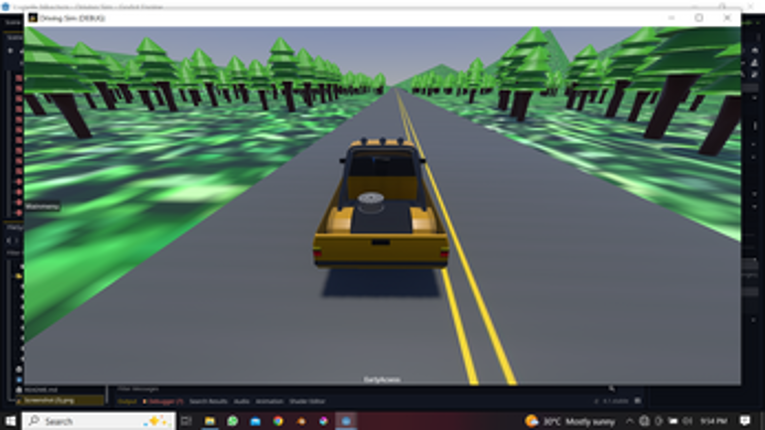 DrivingSim(EarlyAcsess) screenshot