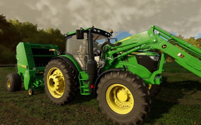 FS22 John Deere 6145R/6155R North America Edition screenshot