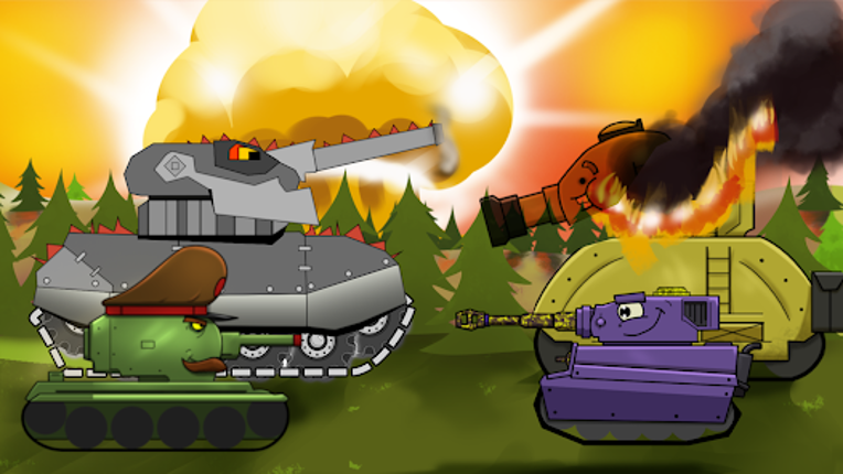 Merge Tanks: Tank War Combat Image