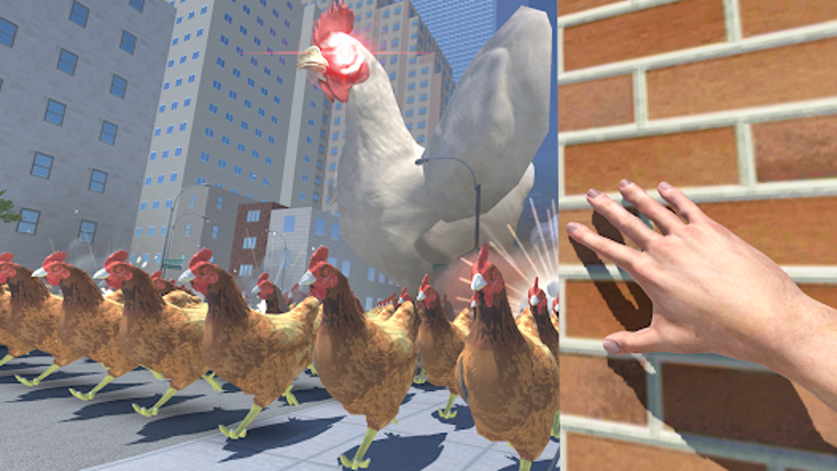 Cluck Shot: Chicken War Image