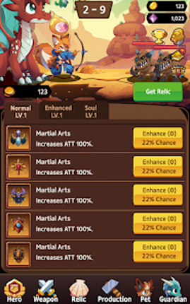 The Legendary Fox Idle screenshot