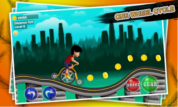 Shiva Winter Biking Tales screenshot
