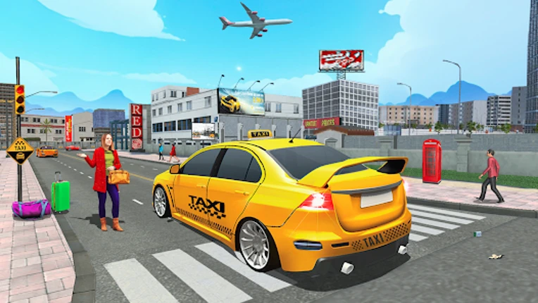 UK Taxi Car Driving Simulator Image