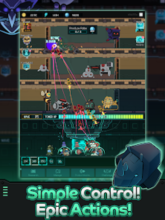 Robo Tower: Idle Shooting RPG screenshot