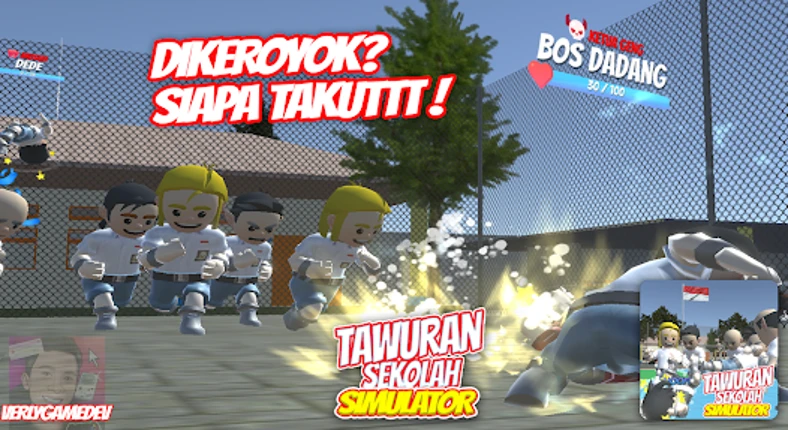 Tawuran Sekolah Simulator Image