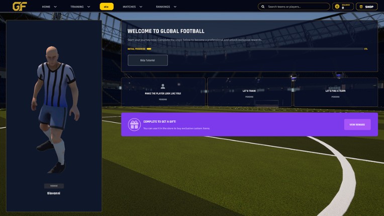 Global Football screenshot