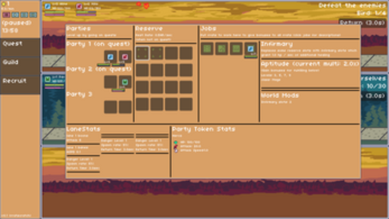 Guildrrats: Trilane screenshot