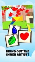 Kids Learning Puzzles: Birds, Tangram Playground Image