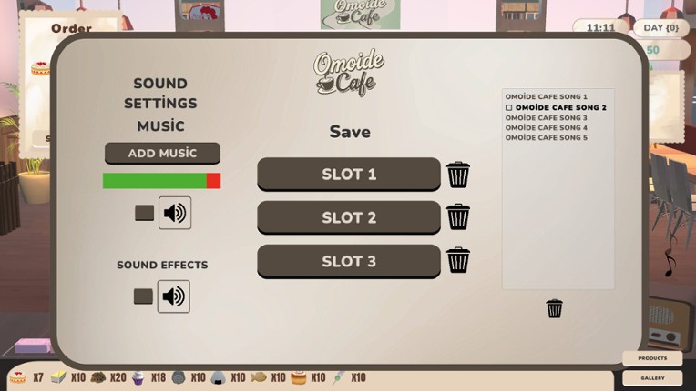 Omoide Cafe screenshot