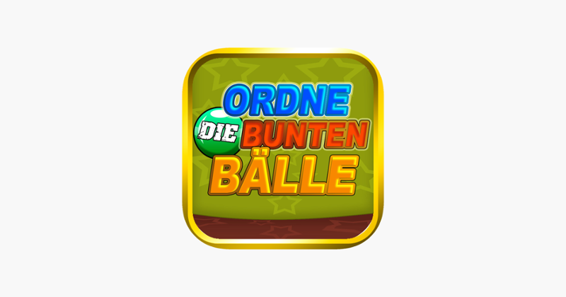 Ordne Die Bunten Bälle Game Cover