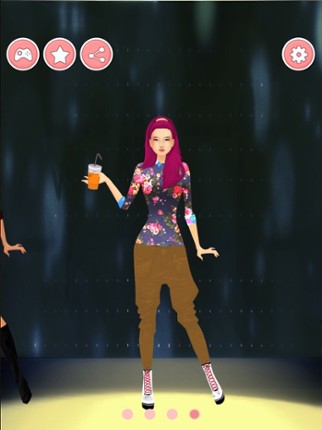 Party Dress Up Game For Girls: Fashion Makeover screenshot