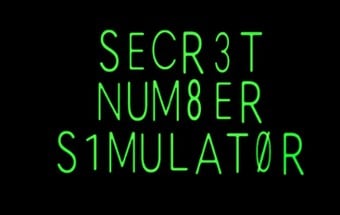 Secret Number Simulator Image