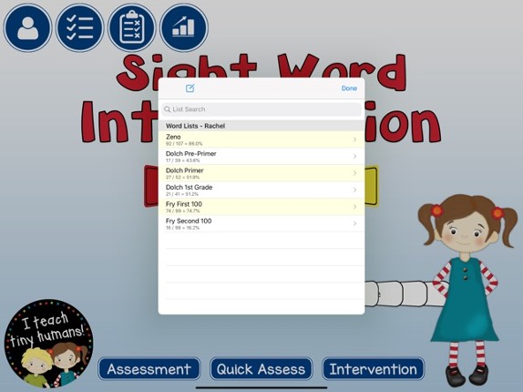 Sight Word Intervention Image