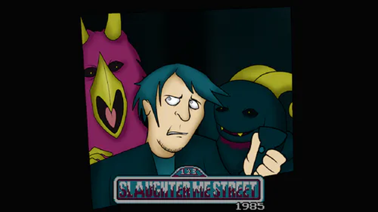 Slaughter Me Street 1985 Game Cover