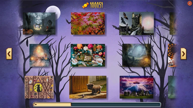 Sweet Holiday Jigsaws: Trick or Treat screenshot