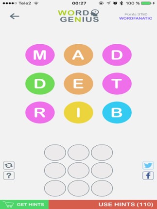 WordGenius - Brain Training screenshot