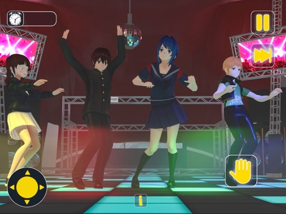 Anime High School Girl Love 3D screenshot