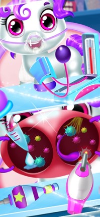 Baby Pets! Doctor Dentist Game screenshot