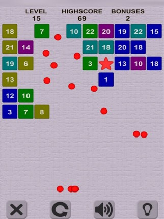 Balls and Bricks screenshot