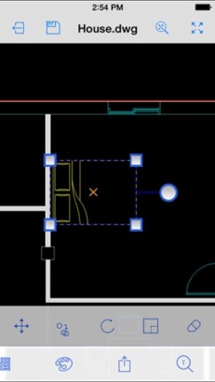 CAD On The Go - edit 2D/3D AutoCAD DWG/DFX files screenshot