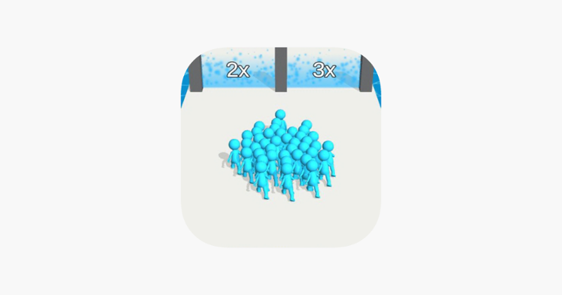 Crowd Runners 3D Image