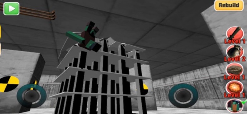 Destroy it all 3d physics game screenshot