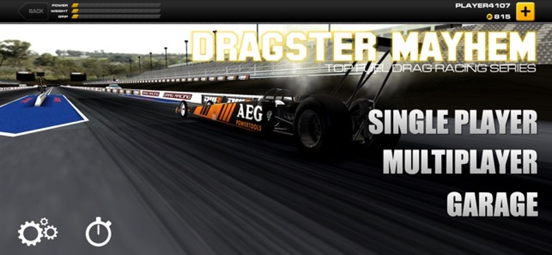 Dragster Mayhem - Top Fuel Sim Image