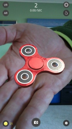 Fidget Spinner: Journey of Secrets - VR/AR Clicker screenshot