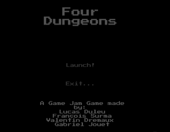 Four dungeons Game Cover