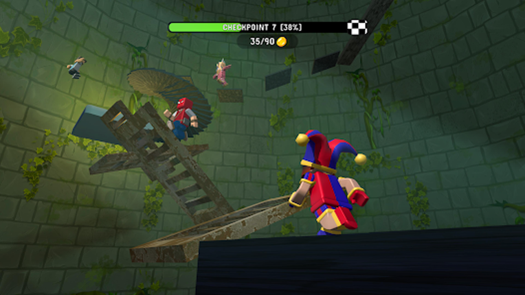 Mega Parkour: Obby Escape Run screenshot