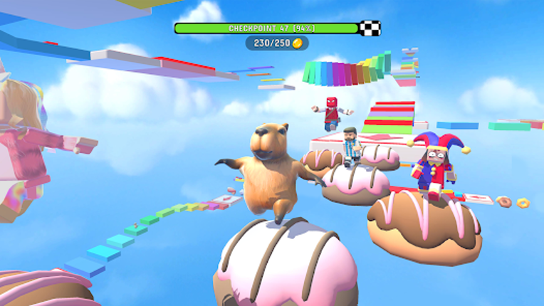 Mega Parkour: Obby Escape Run screenshot