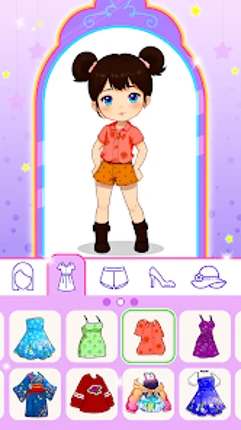 Chibi World: Doll Dress Up screenshot