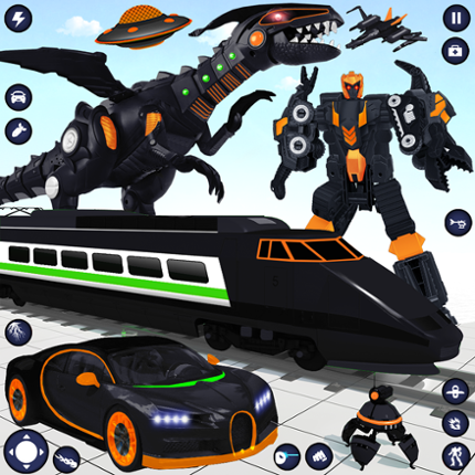 Dino Transform Robot Car Game Image