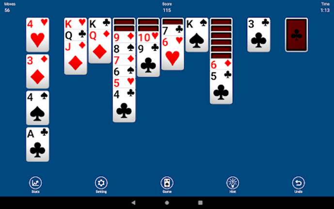 Classic Solitaire Card Game screenshot