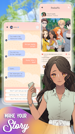 Where's Tess: otome game screenshot