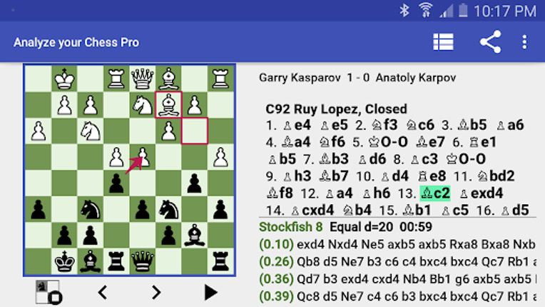 Analyze your Chess Pro screenshot