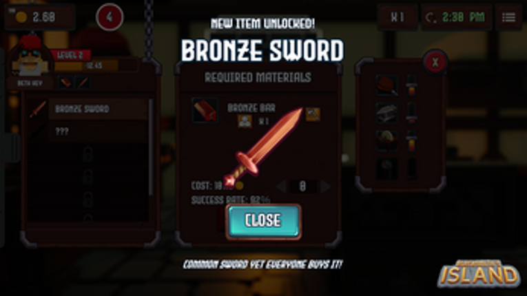 Blacksmith's Island screenshot