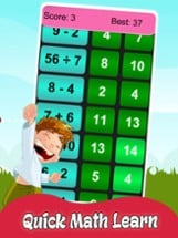 Quick Math Challenge For Kids Image