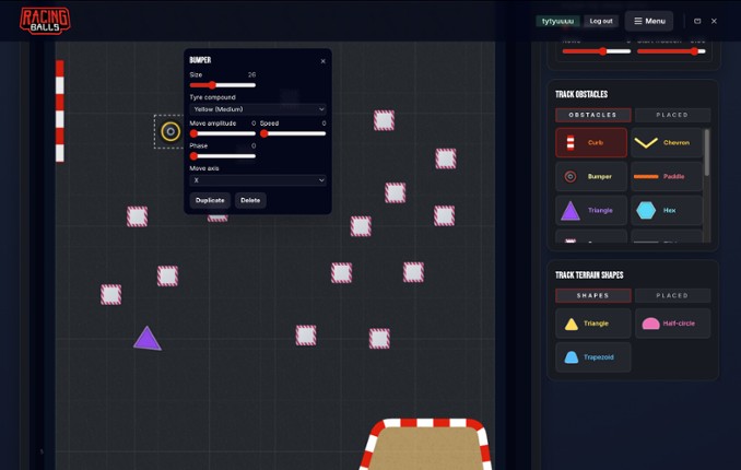 Racing Balls screenshot