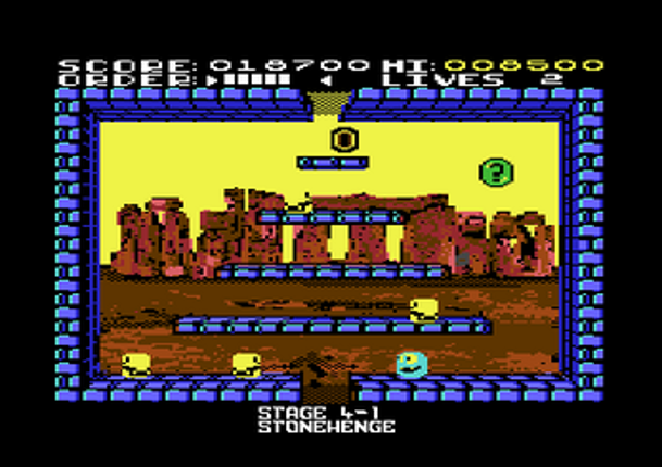 Randoom Ancient Stones [C64] screenshot