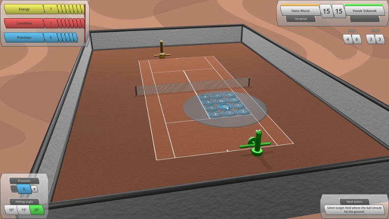 Robot Tennis screenshot