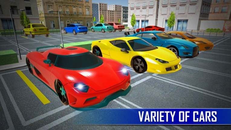Sports Car Parking Driver Sim 3D screenshot