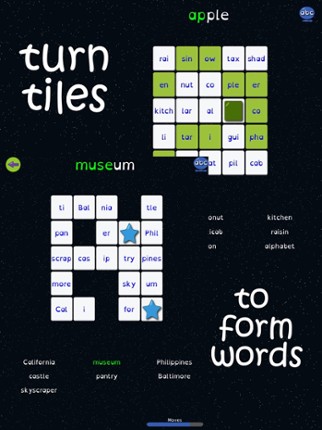 Syllable Word Search - School screenshot