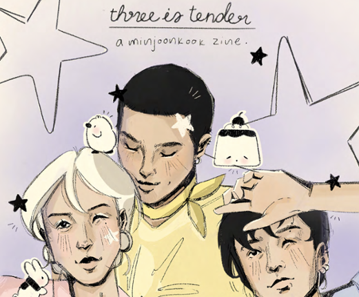 three is tender: a minjoonkook zine Image