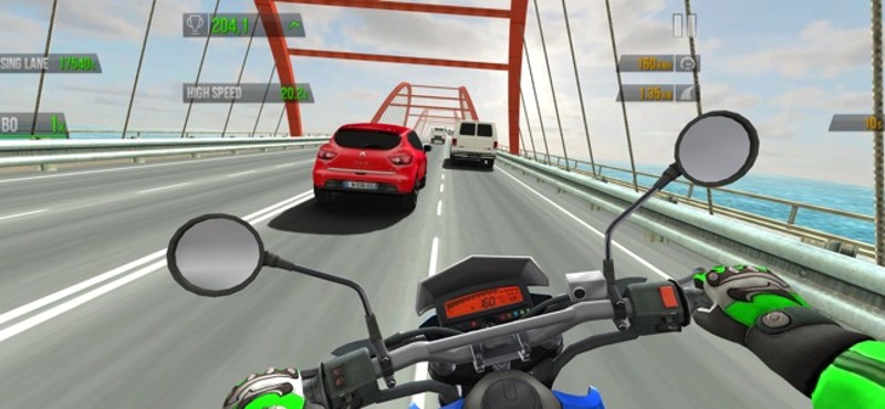 Turbo Racing 3D: Moto Rally screenshot