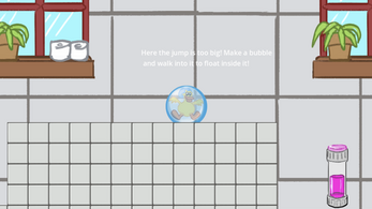 A Duck With Bubbles screenshot