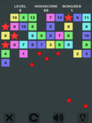 Balls and Bricks screenshot