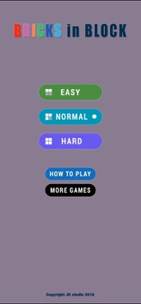 Bricks In Block: Slide puzzle screenshot